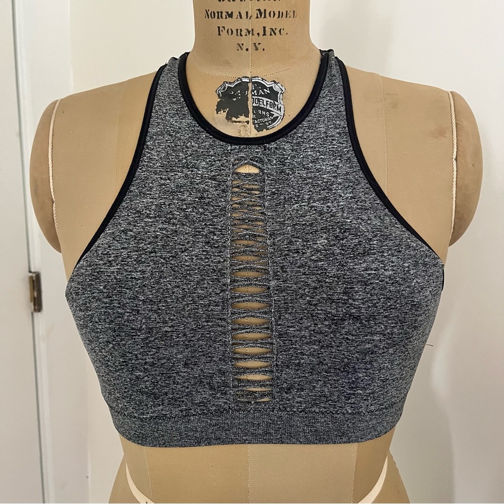 Women’s Sports Bra with Cut Outs and Removable Padding